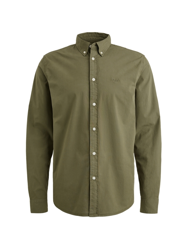 PME Legend American Classic LONG SLEEVE SHIRT 6414 Dusty olive