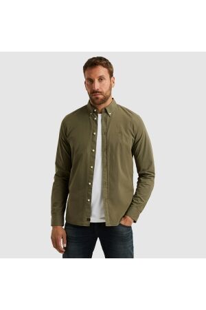 PME Legend American Classic LONG SLEEVE SHIRT 6414 Dusty olive