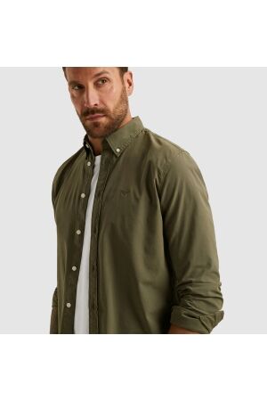 PME Legend American Classic LONG SLEEVE SHIRT 6414 Dusty olive