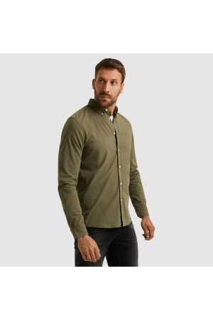 PME Legend American Classic LONG SLEEVE SHIRT 6414 Dusty olive