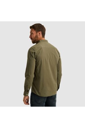 PME Legend American Classic LONG SLEEVE SHIRT 6414 Dusty olive