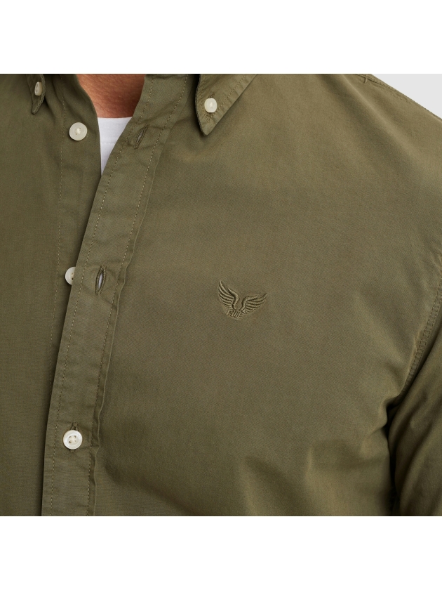 PME Legend American Classic LONG SLEEVE SHIRT 6414 Dusty olive