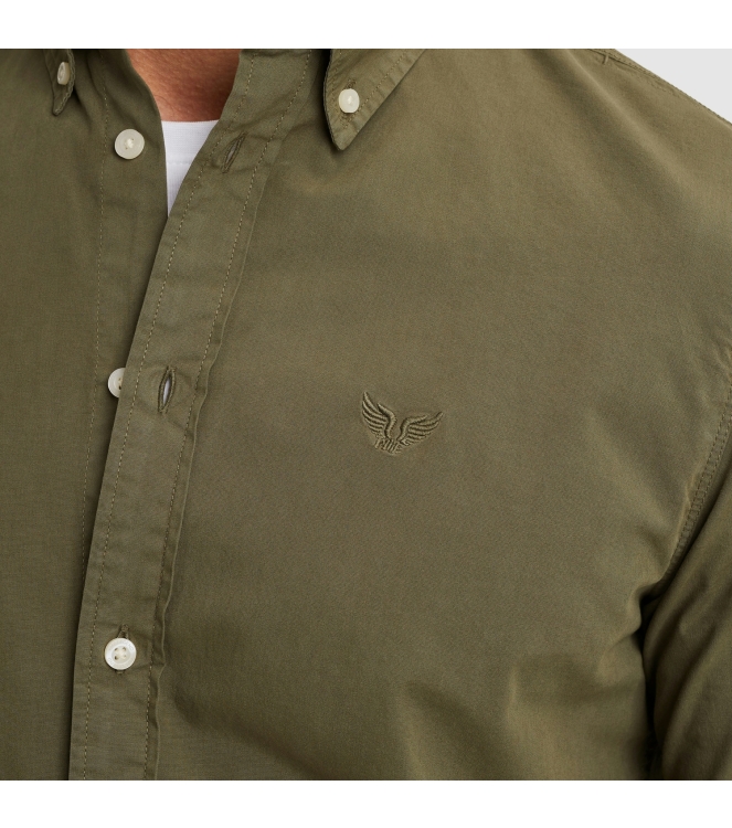 PME Legend American Classic LONG SLEEVE SHIRT 6414 Dusty olive