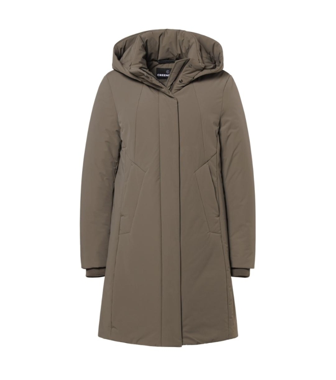 Creenstone Alexandra coat 7810 roasted coffee
