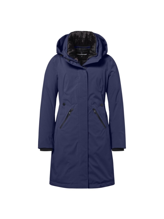 Creenstone Evanna rainwear coat 6900 indigo blue