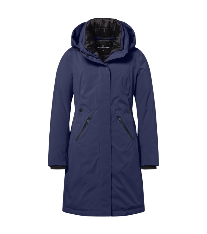 Creenstone Evanna rainwear coat 6900 indigo blue