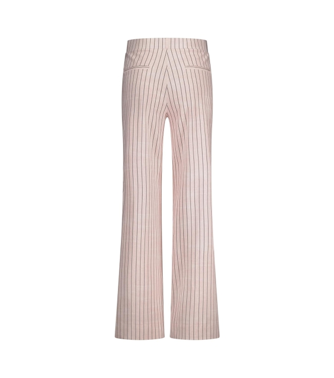 Studio Anneloes Lexie pinstripe trousers 1969 pale pink/dark blue