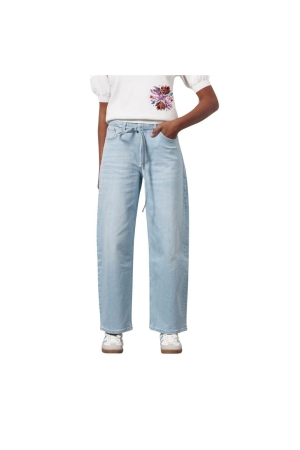 Studio Anneloes Babette denim trousers 6600 light blue