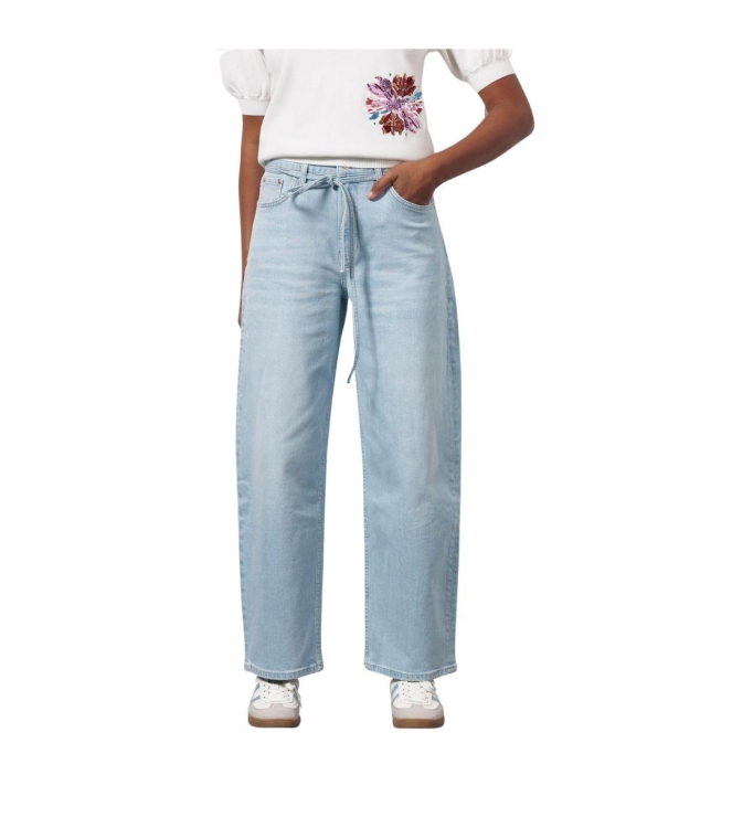 Studio Anneloes Babette denim trousers 6600 light blue