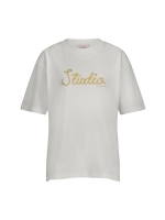 Studio Anneloes Klaske rope tshirt 1100 off white