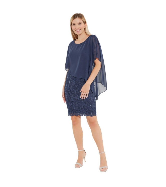 Swing Cocktailjurk 3030 Navy