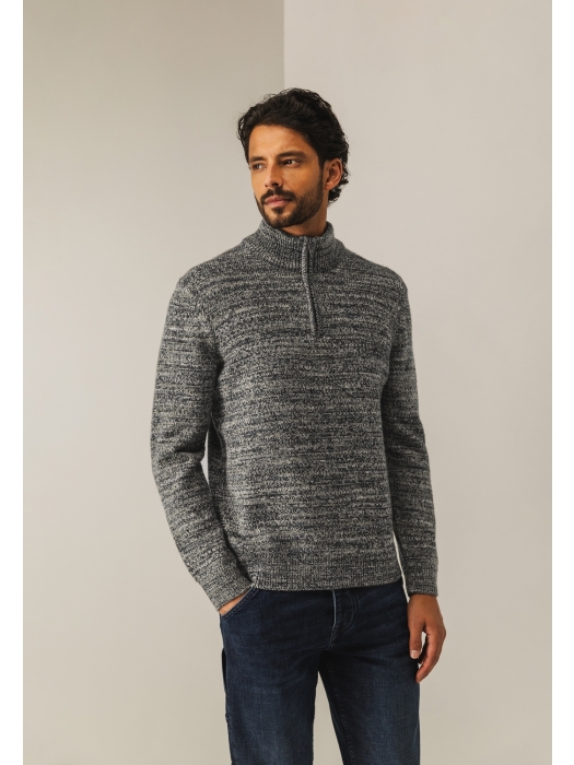State of Art Pullover Sportzip Fa 5737 Kobalt