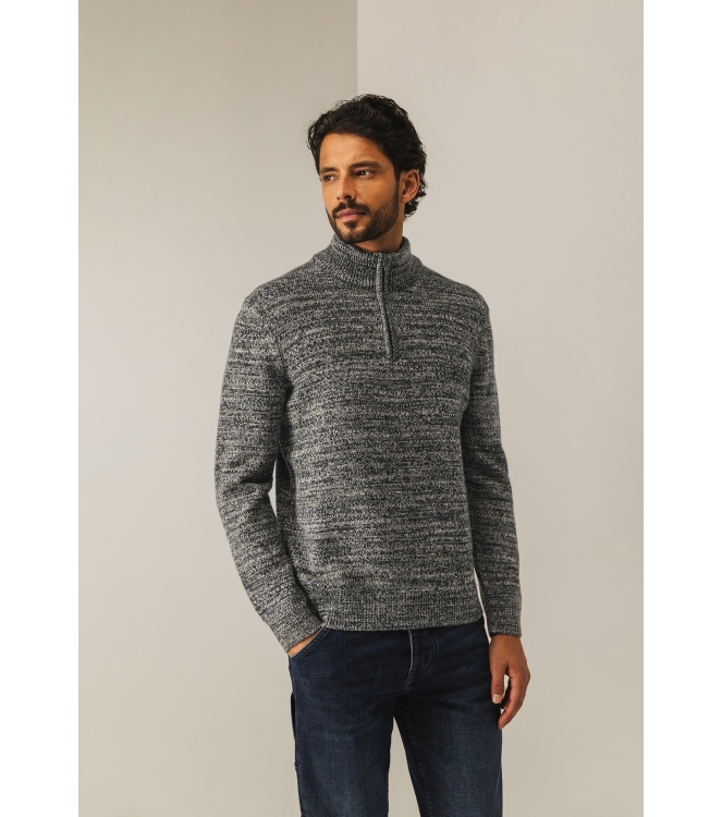 State of Art Pullover Sportzip Fa 5737 Kobalt