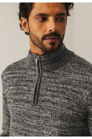 State of Art Pullover Sportzip Fa 5737 Kobalt
