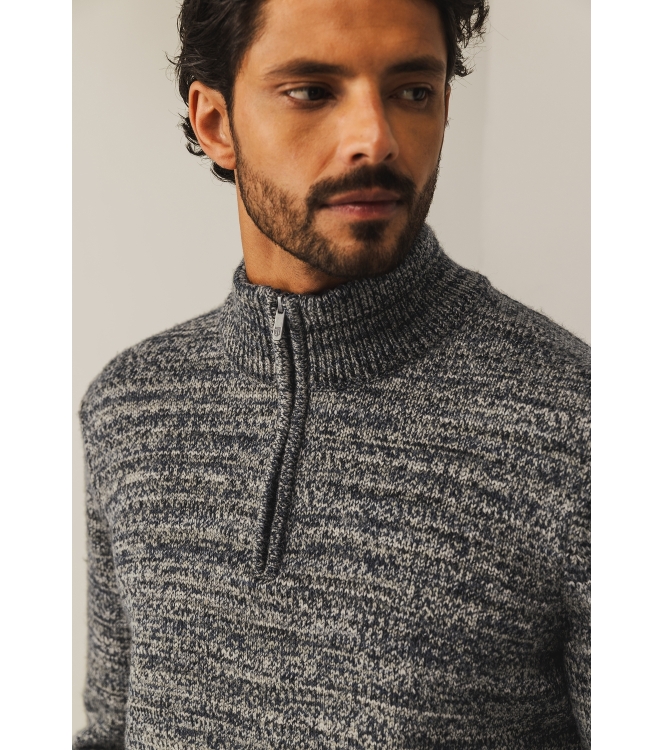 State of Art Pullover Sportzip Fa 5737 Kobalt