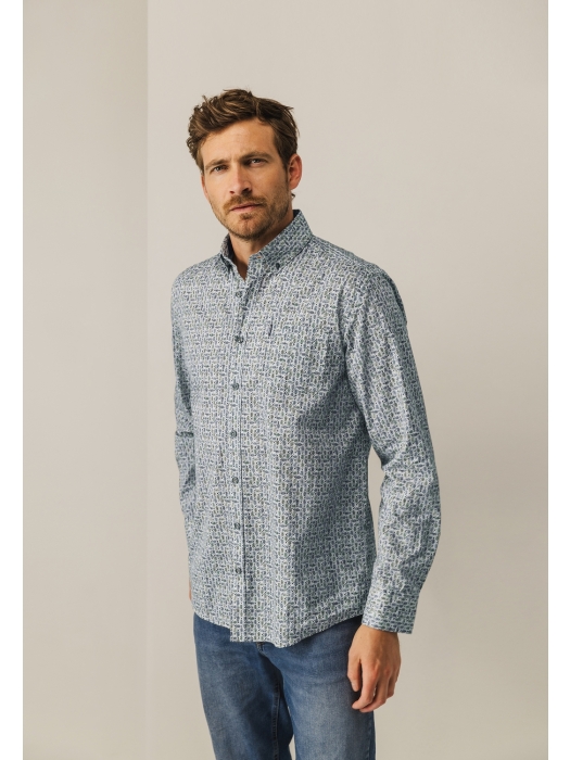 State of Art Shirt LS Print Popli 1457 Kit