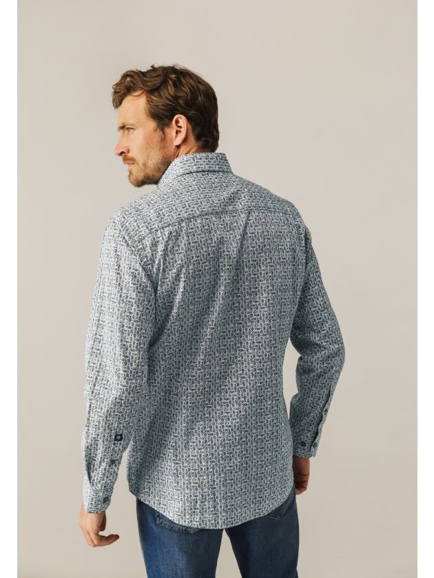State of Art Shirt LS Print Popli 1457 Kit