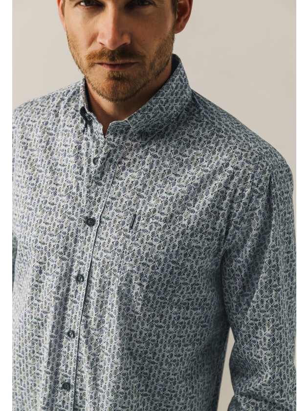 State of Art Shirt LS Print Popli 1457 Kit