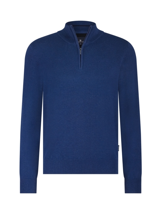 State of Art Pullover Sportzip Pl 5700 Kobalt