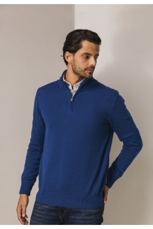 State of Art Pullover Sportzip Pl 5700 Kobalt