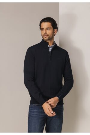 State of Art Pullover Sportzip Pl 5900 Donkerblauw