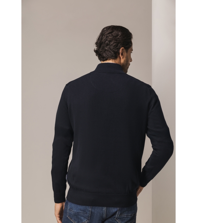 State of Art Pullover Sportzip Pl 5900 Donkerblauw