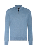 State of Art Pullover Sportzip Pl 5600 Grijsblauw