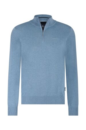 State of Art Pullover Sportzip Pl 5600 Grijsblauw