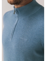 State of Art Pullover Sportzip Pl 5600 Grijsblauw