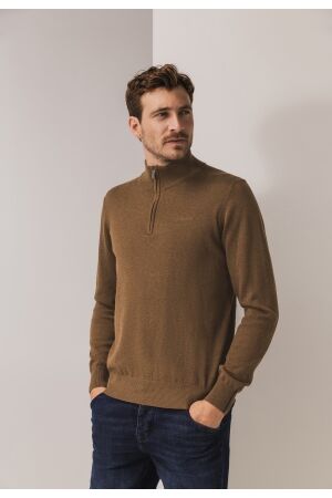 State of Art Pullover Sportzip Pl 8800 Bruin