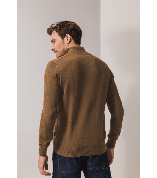 State of Art Pullover Sportzip Pl 8800 Bruin