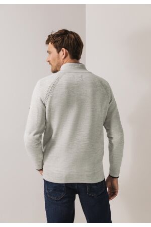 State of Art Pullover Sportzip Pl 9114 Licht grijs