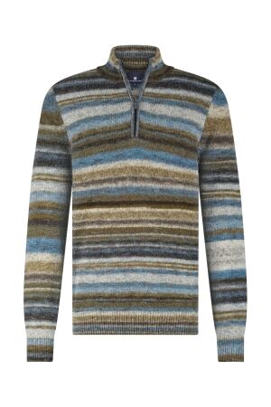 State of Art Pullover Sportzip St 5688 Grijsblauw