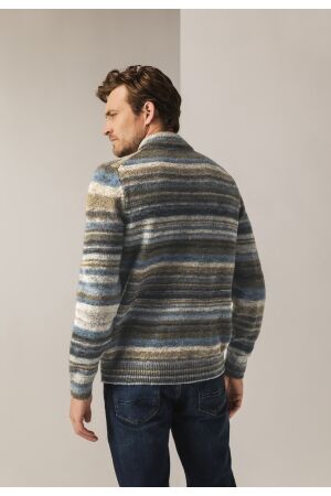 State of Art Pullover Sportzip St 5688 Grijsblauw