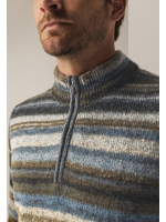 State of Art Pullover Sportzip St 5688 Grijsblauw