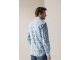 State of Art Shirt LS Print Popli 5683 Grijsblauw