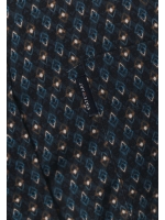 State of Art Shirt LS Print - Pop 5956 Donkerblauw