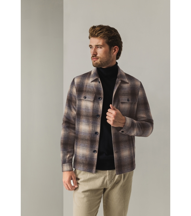 State of Art Overshirt Long Sleev 5914 Donkerblauw