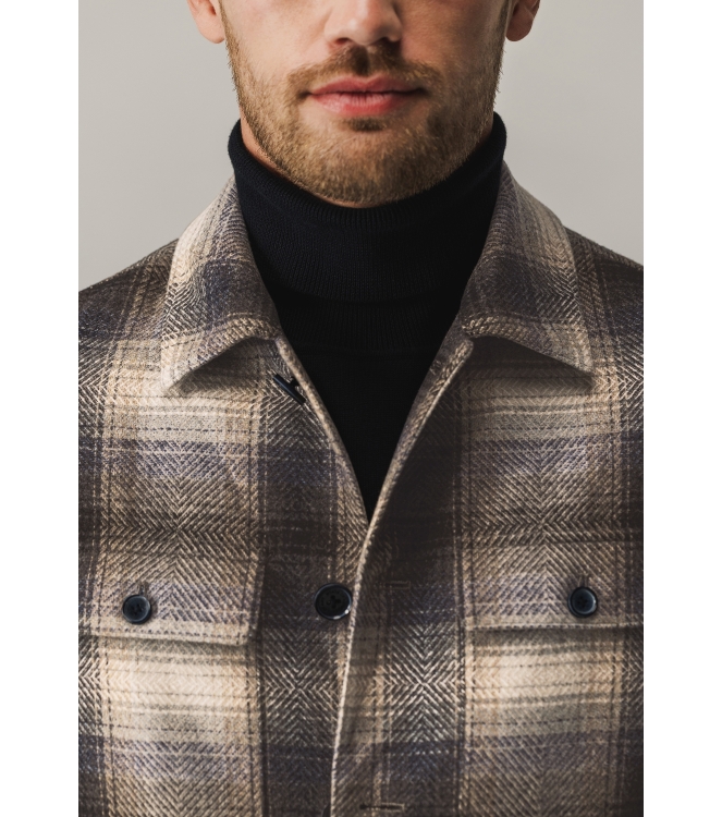State of Art Overshirt Long Sleev 5914 Donkerblauw