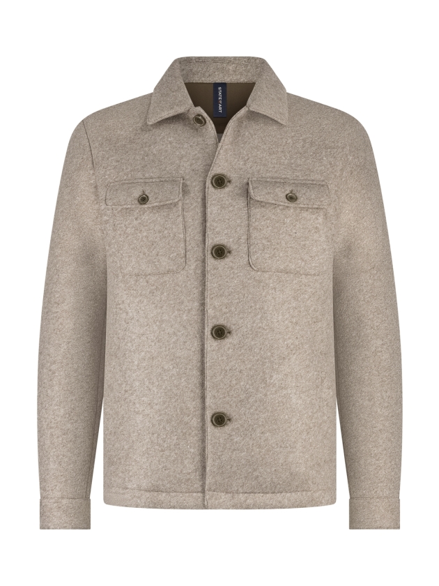 State of Art Jacket Plain 8600 Sepia