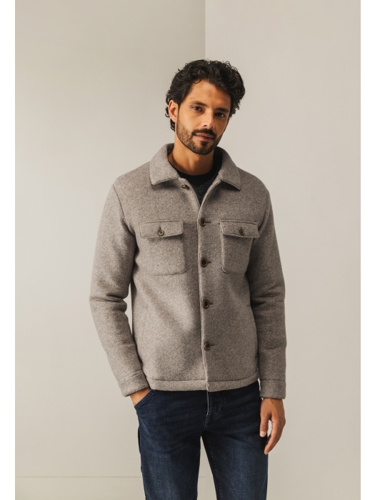 State of Art Jacket Plain 8600 Sepia