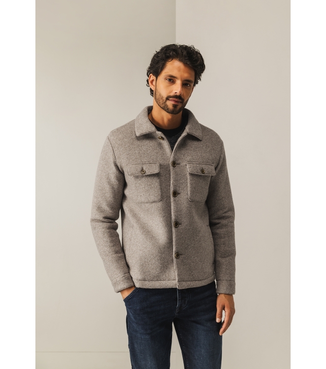 State of Art Jacket Plain 8600 Sepia