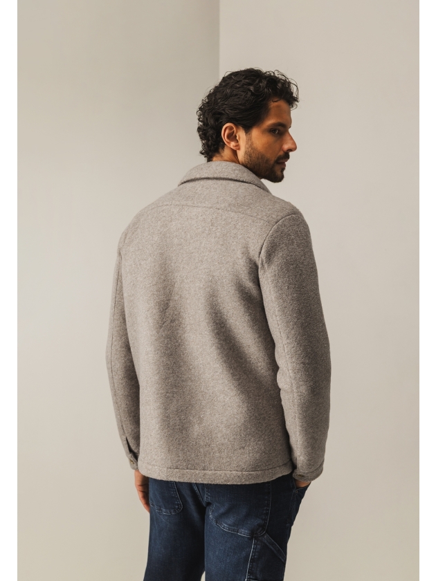 State of Art Jacket Plain 8600 Sepia
