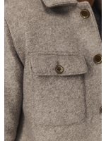 State of Art Jacket Plain 8600 Sepia