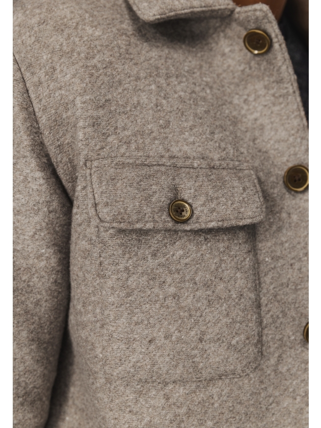 State of Art Jacket Plain 8600 Sepia