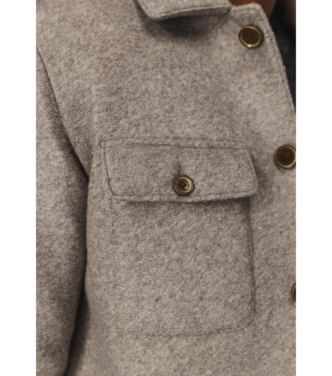 State of Art Jacket Plain 8600 Sepia