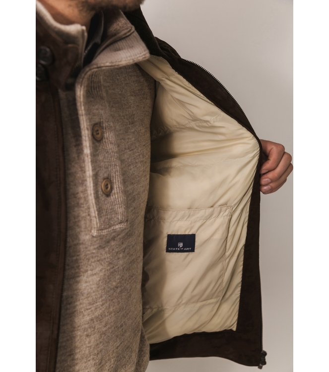 State of Art Jacket Leather 8900 Donkerbruin