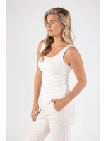 NUKUS Juba Singlet 126 offwhite/gold