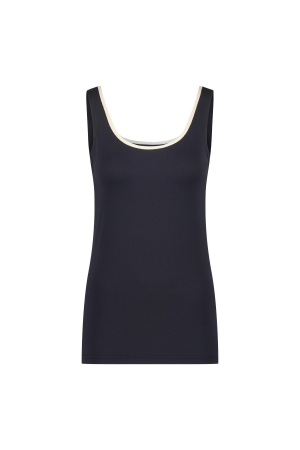 NUKUS Juba Singlet 263 navy/gold