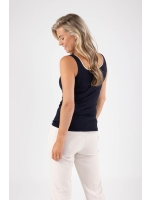 NUKUS Juba Singlet 263 navy/gold